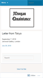 Mobile Screenshot of morganquaintance.com